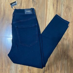 Express super skinny high rise jeans